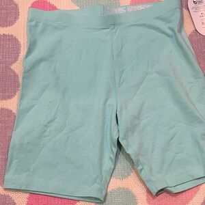 Wonder Nation Women's Light Blue Bike Shorts